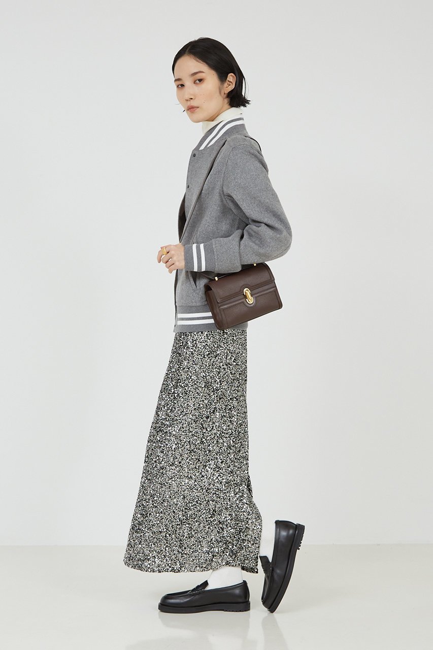 【ザ ストア バイ シー/THE STORE by C】のスパングルスカート 人気、トレンドファッション・服の通販 founy(ファニー) 　ファッション　Fashion　レディースファッション　Fashion for Women　スカート　Skirts　ロングスカート　Long Skirts / Maxi & Midi Skirts　ジャケット　Jacket, Outerwear　デニム　Denim, Jeans Material　フォーマル　Formal, Dressy　ロング　Long, Long-Length　other-5|ID: prp329100004093594 ipo3291000000035814079