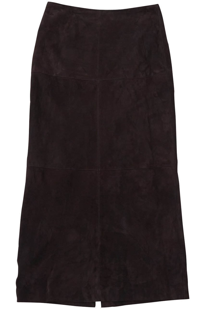 【ザ ストア バイ シー/THE STORE by C】のゴートスエードスカート インテリア・キッズ・メンズ・レディースファッション・服の通販 founy(ファニー) 　ファッション　Fashion　レディースファッション　Fashion for Women　スカート　Skirts　ロングスカート　Long Skirts / Maxi & Midi Skirts　インド　Indian Textile　タイトスカート　Pencil Skirt, Tight Skirt　ロング　Long, Long-Length　ダークブラウン|ID: prp329100004093595 ipo3291000000035814154