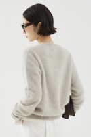 【ザ ストア バイ シー/THE STORE by C】のフォックスカシミヤニットプルオーバー 人気、トレンドファッション・服の通販 founy(ファニー) ファッション Fashion レディースファッション Fashion for Women トップス・カットソー Cut & Sew Tops ニット Knit Tops & Sweaters カジュアルプルオーバー・ニットトップス Pullovers & Knit Tops / Casual Pullovers コンパクト Compact, Small Size バランス Balance, Style Balance フォックス Fox, Fox Fur リュクス Luxury, Elegant, High-End, Chic エレガント 上品 Elegant |ID:prp329100004093596
