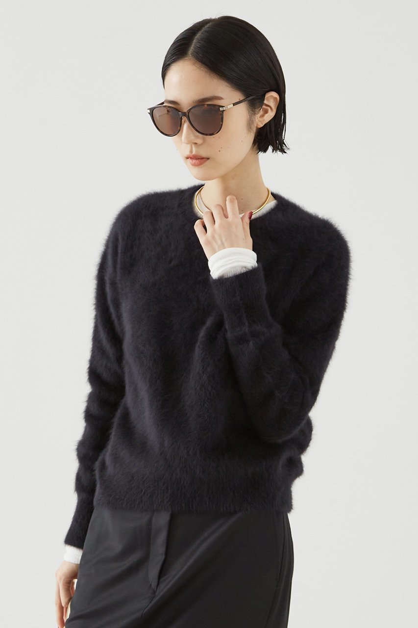 【ザ ストア バイ シー/THE STORE by C】のフォックスカシミヤニットプルオーバー 人気、トレンドファッション・服の通販 founy(ファニー) 　ファッション　Fashion　レディースファッション　Fashion for Women　トップス・カットソー　Cut & Sew Tops　ニット　Knit Tops & Sweaters　カジュアルプルオーバー・ニットトップス　Pullovers & Knit Tops / Casual Pullovers　コンパクト　Compact, Small Size　バランス　Balance, Style Balance　フォックス　Fox, Fox Fur　リュクス　Luxury, Elegant, High-End, Chic　エレガント 上品　Elegant　other-8|ID: prp329100004093596 ipo3291000000035383258