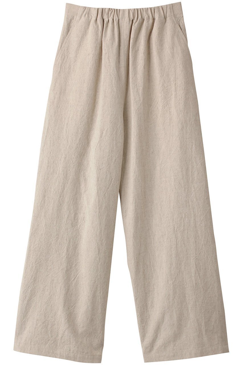 【プレインピープル/PLAIN PEOPLE】のコットンリネンラミーキャンパスリラックスパンツ 人気、トレンドファッション・服の通販 founy(ファニー) 　ファッション　Fashion　レディースファッション　Fashion for Women　パンツ　Pants & Trousers　ストレート　Straight, Straight Cut　ベーシック　Basic, Essential　リラックス　Relax, Relaxed Fit　ワイド　Wide, Wide Fit　 other-1|ID: prp329100004093620 ipo3291000000036046670