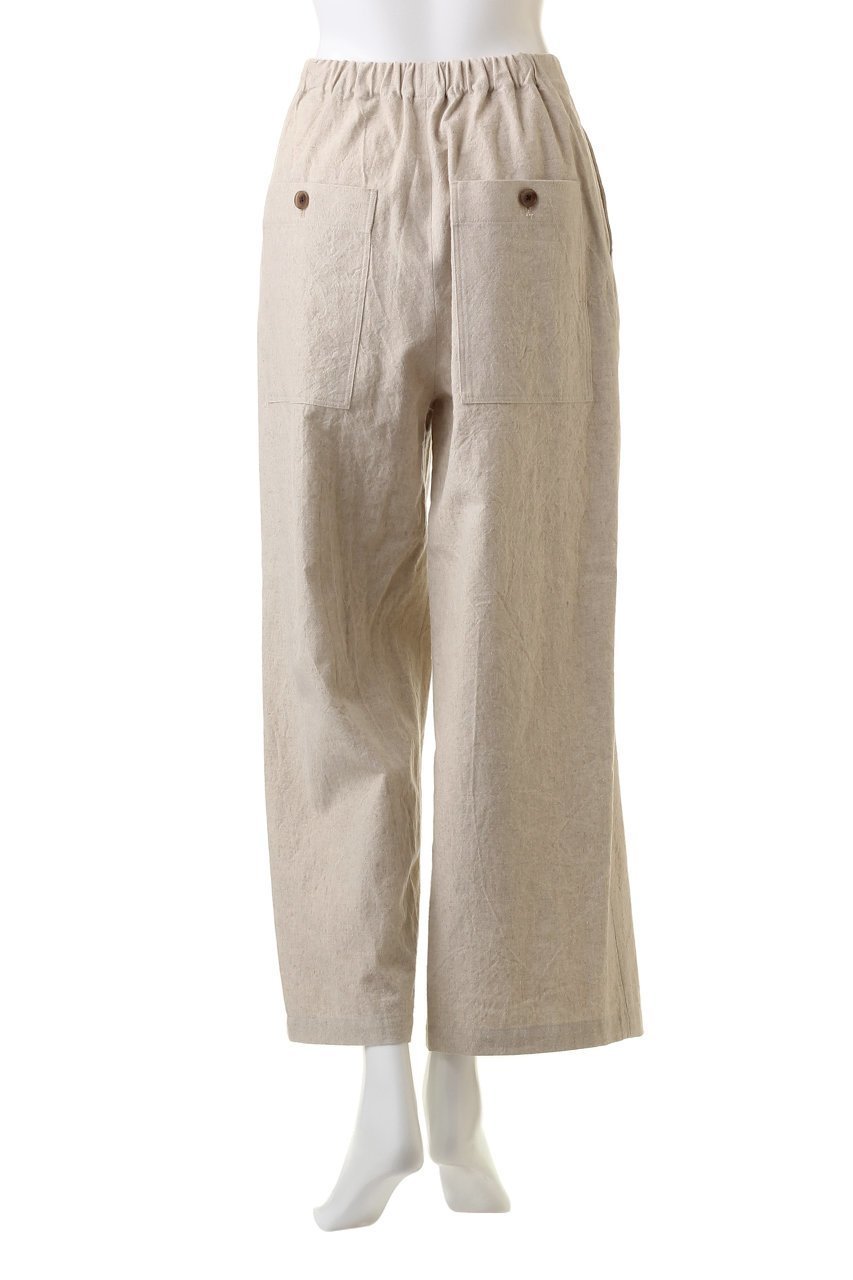 【プレインピープル/PLAIN PEOPLE】のコットンリネンラミーキャンパスリラックスパンツ 人気、トレンドファッション・服の通販 founy(ファニー) 　ファッション　Fashion　レディースファッション　Fashion for Women　パンツ　Pants & Trousers　ストレート　Straight, Straight Cut　ベーシック　Basic, Essential　リラックス　Relax, Relaxed Fit　ワイド　Wide, Wide Fit　other-4|ID: prp329100004093620 ipo3291000000036046683