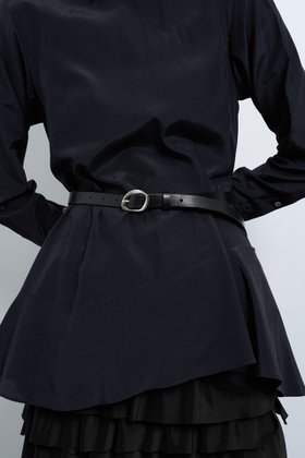 【ランバン オン ブルー/LANVIN en Bleu】 バックルレザーベルト人気、トレンドファッション・服の通販 founy(ファニー) ファッション Fashion レディースファッション Fashion for Women バッグ Bags ベルト&ウエストマーク Belts & Waist Accessories ハンド Hand, Handmade ワンポイント One Point, Statement Accent エレガント 上品 Elegant |ID:prp329100004093627