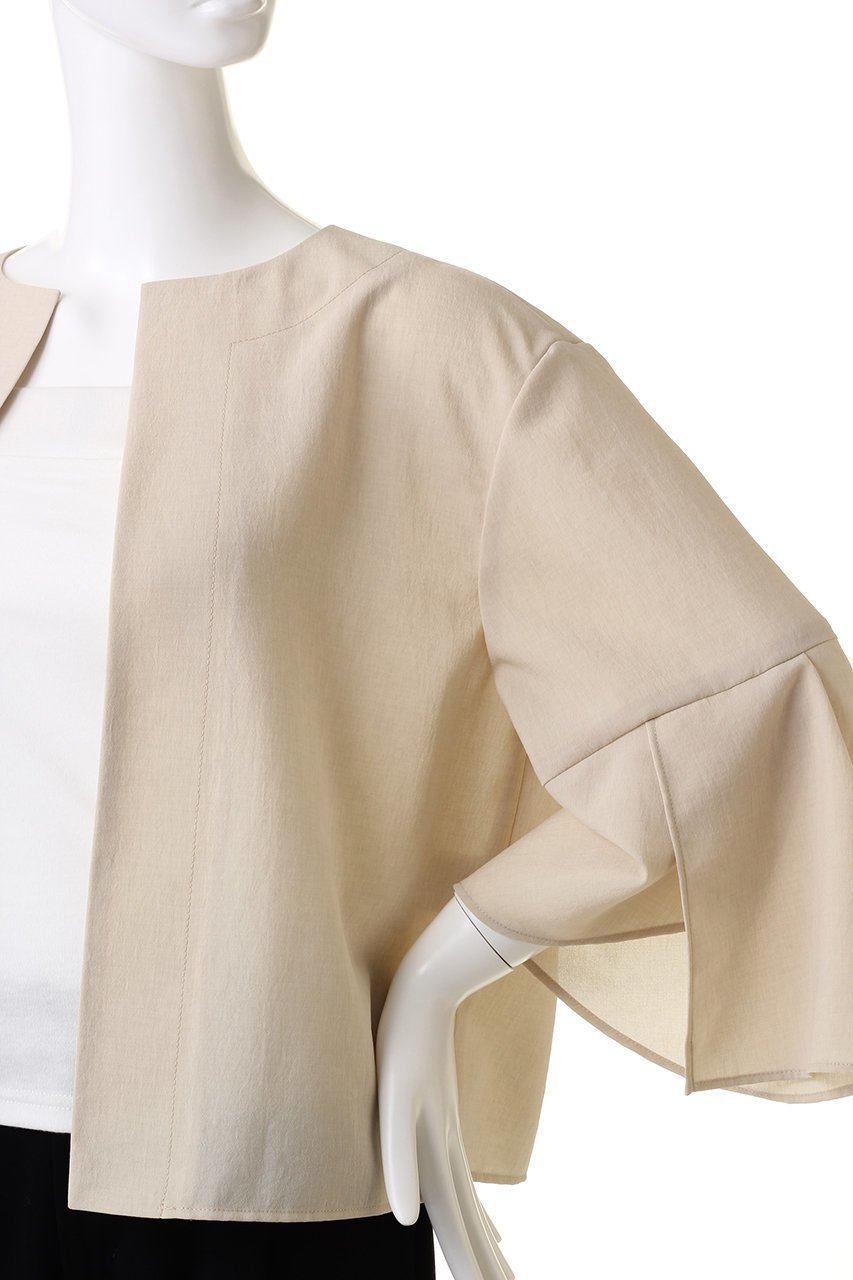 【アドーア/ADORE】のドライタッチトロジャケット 人気、トレンドファッション・服の通販 founy(ファニー) 　ファッション　Fashion　レディースファッション　Fashion for Women　アウター　Coat / Outerwear Collection　レディースジャケット・軽アウター　Jackets　なめらか　Smooth, Silky Texture　ジャケット　Jacket, Outerwear　スリット　Slit, Slit Detail　スリーブ　Sleeve, Long Sleeve / Short Sleeve　ファブリック　Fabric, Textile　エレガント 上品　Elegant　other-5|ID: prp329100004093633 ipo3291000000032945636