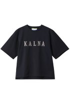 【カルナ/KALNA】のウルティマクロス 刺しゅうロゴTEE 人気、トレンドファッション・服の通販 founy(ファニー) ファッション Fashion レディースファッション WOMEN トップス・カットソー Tops/Tshirt シャツ/ブラウス Shirts/Blouses ロング / Tシャツ T-Shirts カットソー Cut and Sewn ショート Short スリーブ Sleeve thumbnail ネイビー|ID: prp329100004093643 ipo3291000000027746028