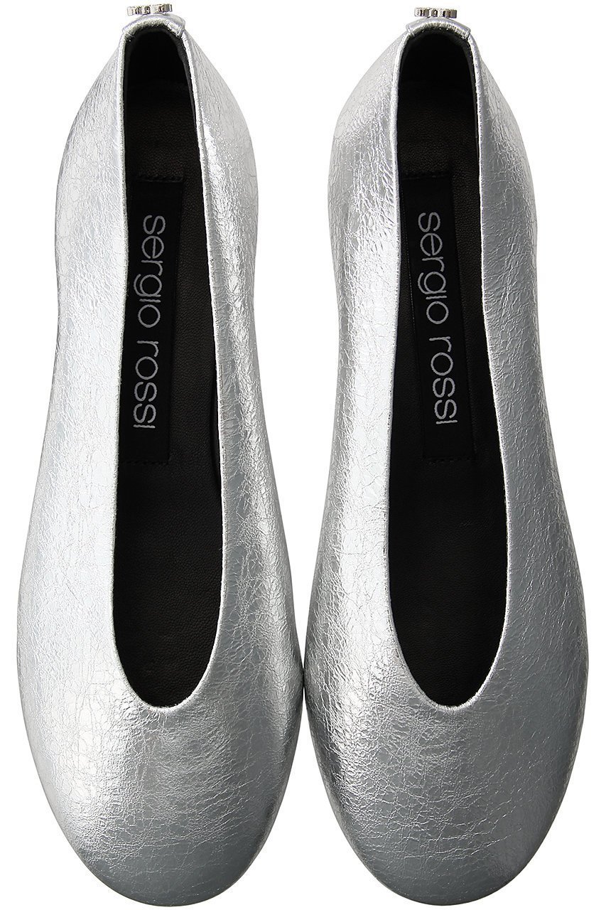 【セルジオ ロッシ/SERGIO ROSSI】のsrARC バレリーナ 人気、トレンドファッション・服の通販 founy(ファニー) 　ファッション　Fashion　レディースファッション　Fashion for Women　コレクション　Collection, Seasonal Line　シューズ　Shoes, Footwear　シルバー　Silver, Metallic Silver　フィット　Fit, Slim Fit　フラット　Flat, Flat Shoes　エレガント 上品　Elegant　 other-1|ID: prp329100004093652 ipo3291000000036652255