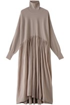 【カレンソロジー/Curensology】のウールハイネックギャザーワンピース 人気、トレンドファッション・服の通販 founy(ファニー) ファッション Fashion レディースファッション Fashion for Women ワンピース Dresses チュニック Tunic Tops & Dresses おすすめ Recommended / Our Picks なめらか Smooth, Silky Texture ギャザー Gathered, Ruffled ジャケット Jacket, Outerwear タイツ Tights, Legwear チュニック Tunic, Long Top デニム Denim, Jeans Material ハイネック High Neck, Mock Neck ロング Long, Long-Length 冬 Winter / This Winter thumbnail ライトベージュ|ID: prp329100004093668 ipo3291000000032904519