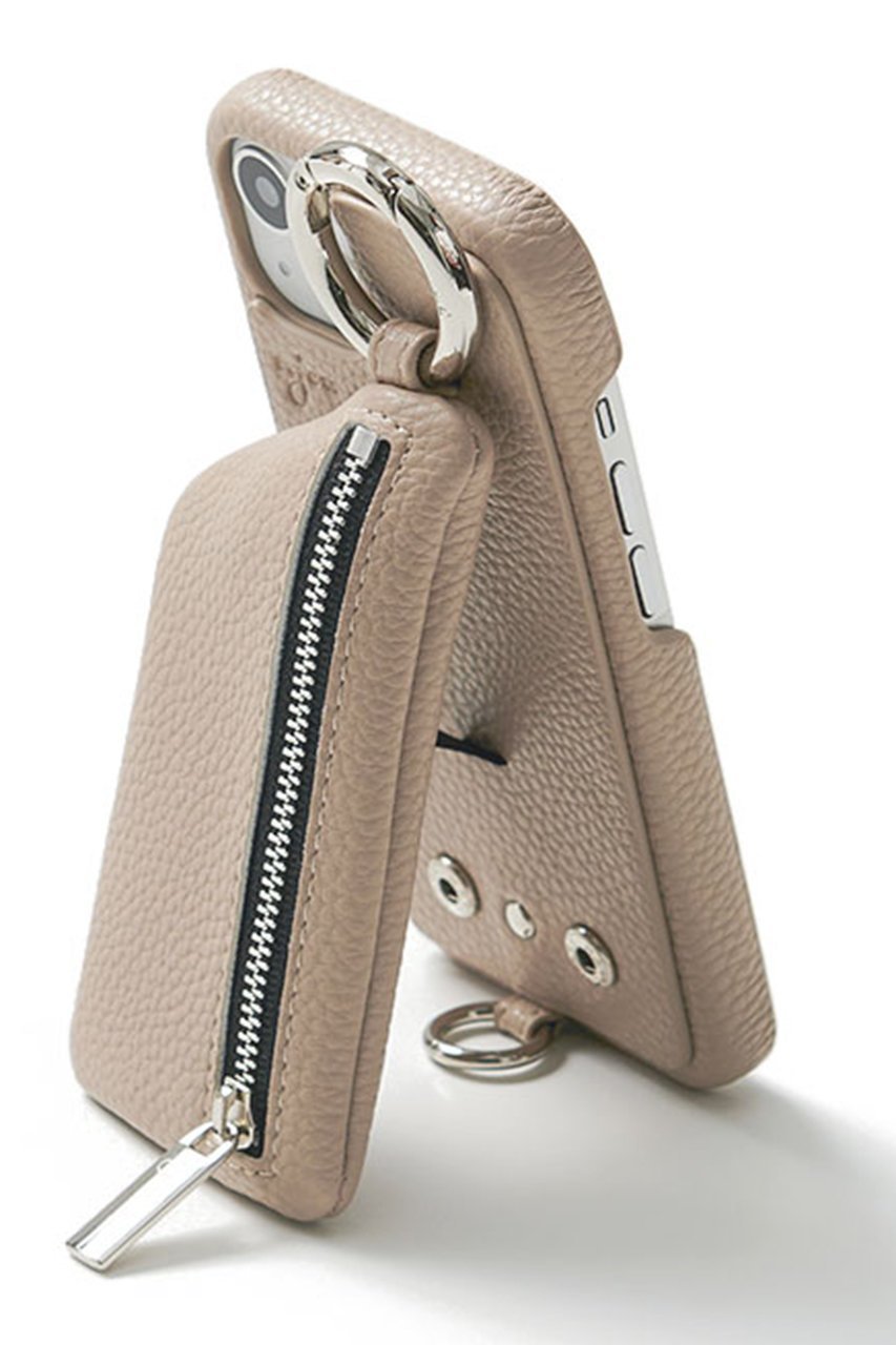 【エジュー/ajew】のiPhone15/15Pro ajew cadenas zipphone case shoulder 人気、トレンドファッション・服の通販 founy(ファニー) 　ファッション　Fashion　レディースファッション　Fashion for Women　アクセサリー　Fashion Accessories　カメラ　Camera Accessories　ショルダー　Shoulder, Shoulder Strap　シルバー　Silver, Metallic Silver　シンプル　Simple, Minimal　スタイリッシュ　Stylish, Fashionable　定番　Standard, Basic Item　ベーシック　Basic, Essential　ポケット　Pocket, Pocket Detail　ループ　Loop, Loop Knit　おすすめ　Recommended / Our Picks　iPhone アイフォーン　iPhone　other-2|ID: prp329100004095234 ipo3291000000032836878