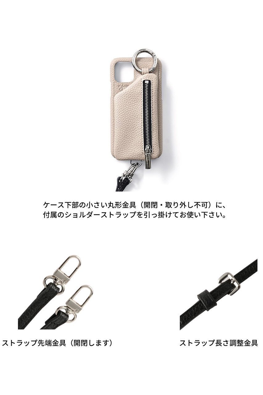 【エジュー/ajew】のiPhone15/15Pro ajew cadenas zipphone case shoulder 人気、トレンドファッション・服の通販 founy(ファニー) 　ファッション　Fashion　レディースファッション　Fashion for Women　アクセサリー　Fashion Accessories　カメラ　Camera Accessories　ショルダー　Shoulder, Shoulder Strap　シルバー　Silver, Metallic Silver　シンプル　Simple, Minimal　スタイリッシュ　Stylish, Fashionable　定番　Standard, Basic Item　ベーシック　Basic, Essential　ポケット　Pocket, Pocket Detail　ループ　Loop, Loop Knit　おすすめ　Recommended / Our Picks　iPhone アイフォーン　iPhone　other-4|ID: prp329100004095234 ipo3291000000032836888