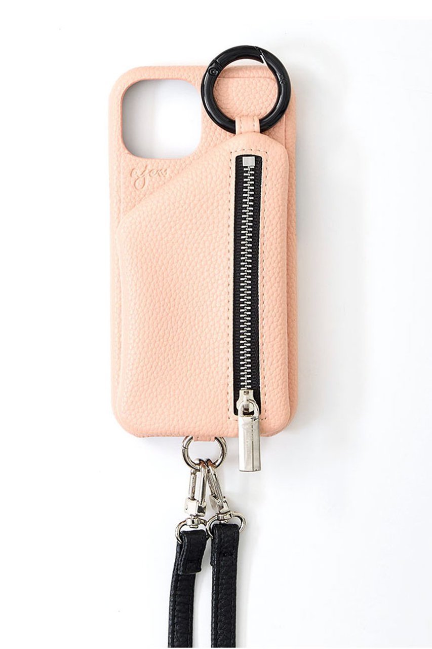 【エジュー/ajew】のiPhone15/15Pro ajew cadenas zipphone case shoulder インテリア・キッズ・メンズ・レディースファッション・服の通販 founy(ファニー) 　ファッション　Fashion　レディースファッション　Fashion for Women　アクセサリー　Fashion Accessories　カメラ　Camera Accessories　ショルダー　Shoulder, Shoulder Strap　シルバー　Silver, Metallic Silver　シンプル　Simple, Minimal　スタイリッシュ　Stylish, Fashionable　定番　Standard, Basic Item　ベーシック　Basic, Essential　ポケット　Pocket, Pocket Detail　ループ　Loop, Loop Knit　おすすめ　Recommended / Our Picks　iPhone アイフォーン　iPhone　ピーチピンク|ID: prp329100004095234 ipo3291000000033342697