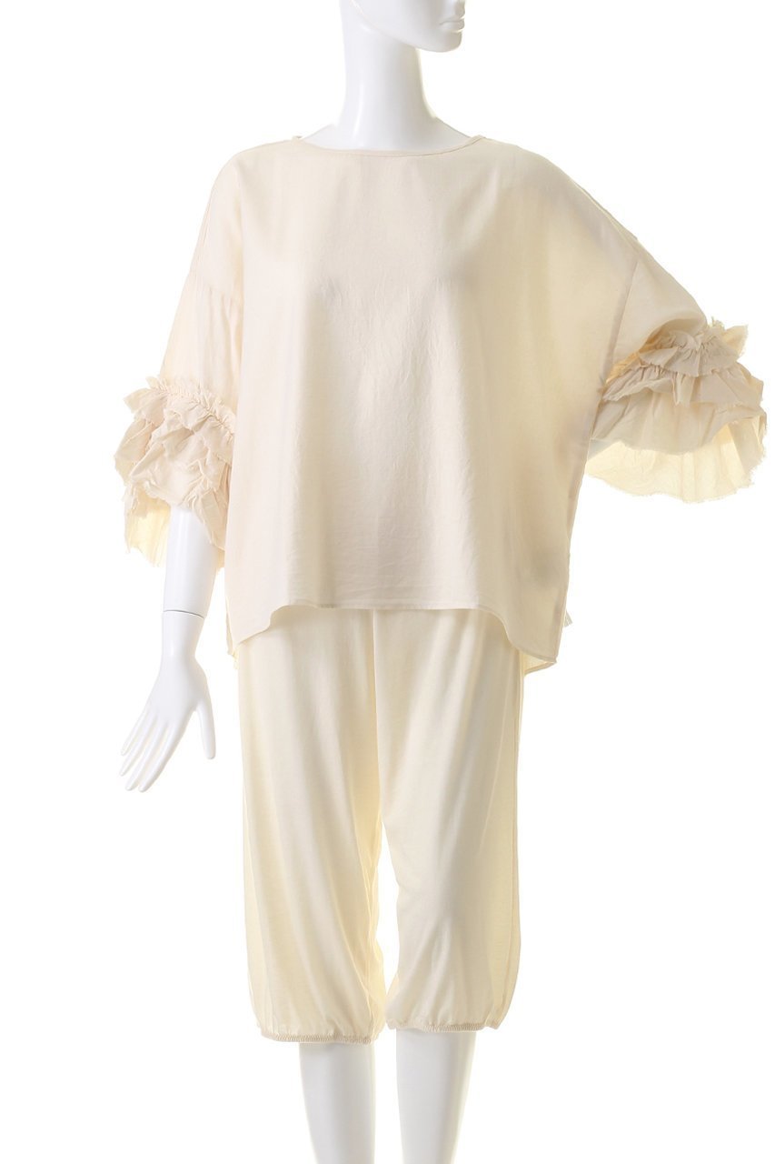 【ナナデコール/nanadecor】のローズマリートップス 人気、トレンドファッション・服の通販 founy(ファニー) 　ファッション　Fashion　レディースファッション　WOMEN　トップス・カットソー　Tops/Tshirt　おすすめ　Recommend　スリーブ　Sleeve　パジャマ　Pajamas　フェミニン　Feminine　フリル　Frills　リラックス　Relax　other-2|ID: prp329100004095237 ipo3291000000031414988