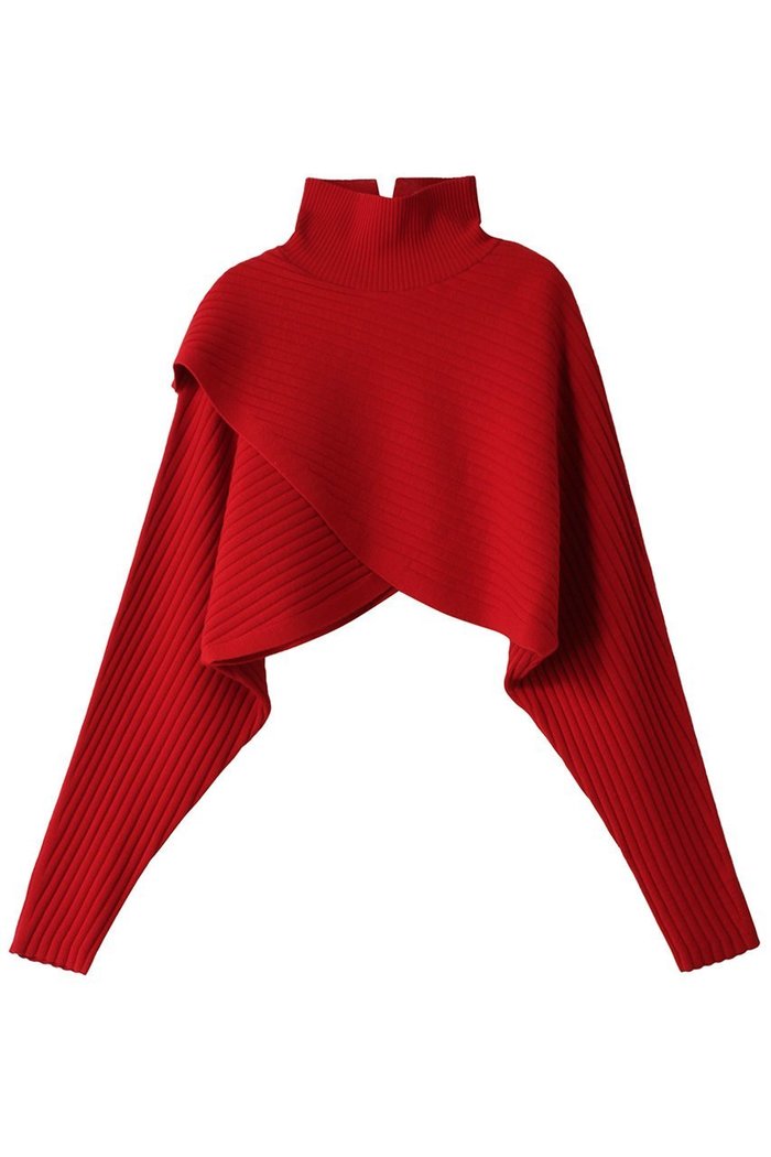 【ル フィル/LE PHIL】のウールワイドリブクロスニット インテリア・キッズ・メンズ・レディースファッション・服の通販 founy(ファニー) https://founy.com/ ファッション Fashion レディースファッション Fashion for Women トップス・カットソー Cut & Sew Tops ニット Knit Tops & Sweaters カジュアルプルオーバー・ニットトップス Pullovers & Knit Tops / Casual Pullovers ショート Short, Short Length スリーブ Sleeve, Long Sleeve / Short Sleeve トレンド Trend, Trending Now ハイネック High Neck, Mock Neck バランス Balance, Style Balance フレア Flare, Flared ボトム Bottoms, Lower Wear ワイド Wide, Wide Fit エレガント 上品 Elegant |ID: prp329100004095238 ipo3291000000035067390