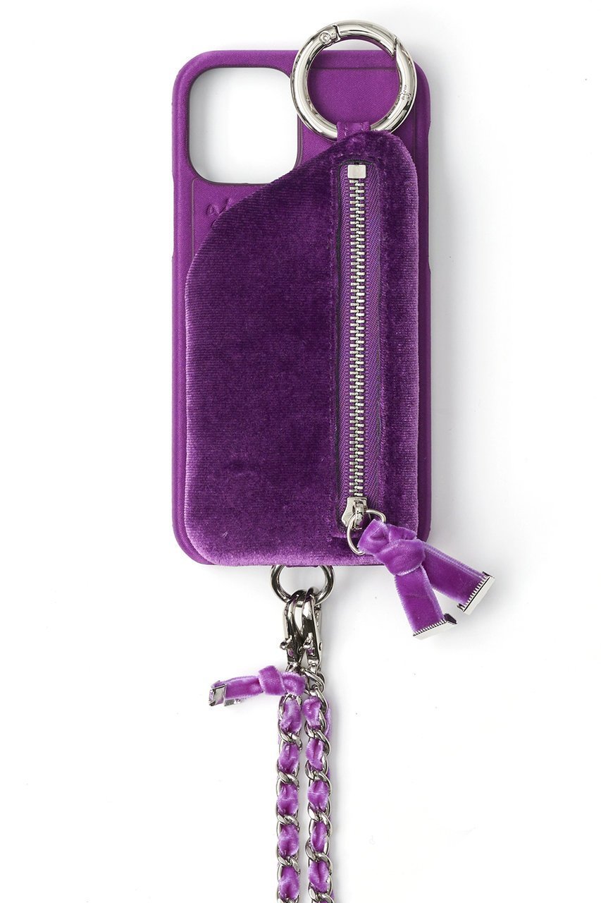 【エジュー/ajew】のiPhone14/14Pro ajew dress case shoulder インテリア・キッズ・メンズ・レディースファッション・服の通販 founy(ファニー) 　ファッション　Fashion　レディースファッション　WOMEN　ワンピース　Dress　ドレス　Party Dresses　iPhone アイフォーン　Iphone　サテン　Satin　ショルダー　Shoulder　チェーン　Chain　ベロア　Velor　ラグジュアリー　Luxury　リボン　Ribbon　再入荷　Restock/Back In Stock/Re Arrival　パープル|ID: prp329100004095239 ipo3291000000027764646