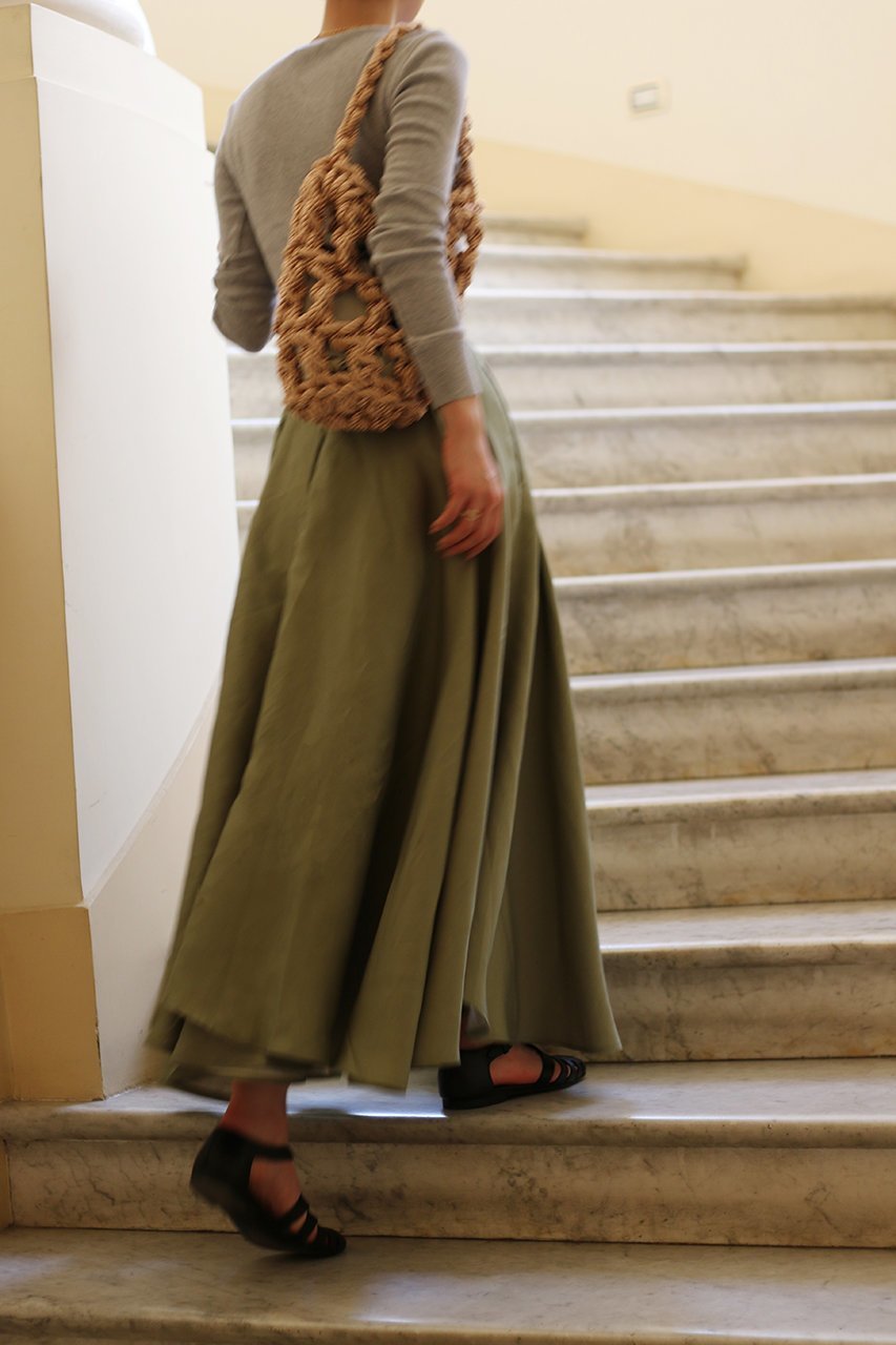 【アロー/aLORS】のJupe Laura 人気、トレンドファッション・服の通販 founy(ファニー) 　ファッション　Fashion　レディースファッション　Fashion for Women　スカート　Skirts　ロングスカート　Long Skirts / Maxi & Midi Skirts　アシンメトリー　Asymmetrical Style　イタリア　Italy　エレガント 上品　Elegant　ネップ　Nepp, Slub Yarn　プリント　Print, Printed Pattern　リネン　Linen, Linen Fabric　ロング　Long, Long-Length　other-7|ID: prp329100004095246 ipo3291000000032827113