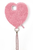 【エジュー/ajew】のiPhone15/15Pro ajew fluffy dress HEARTcase shoulder ピンク|ID: prp329100004095252 ipo3291000000027764684