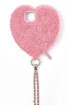 【エジュー/ajew】のiPhone14/14Pro ajew fluffy dress HEARTcase shoulder ピンク|ID: prp329100004095253 ipo3291000000036153512