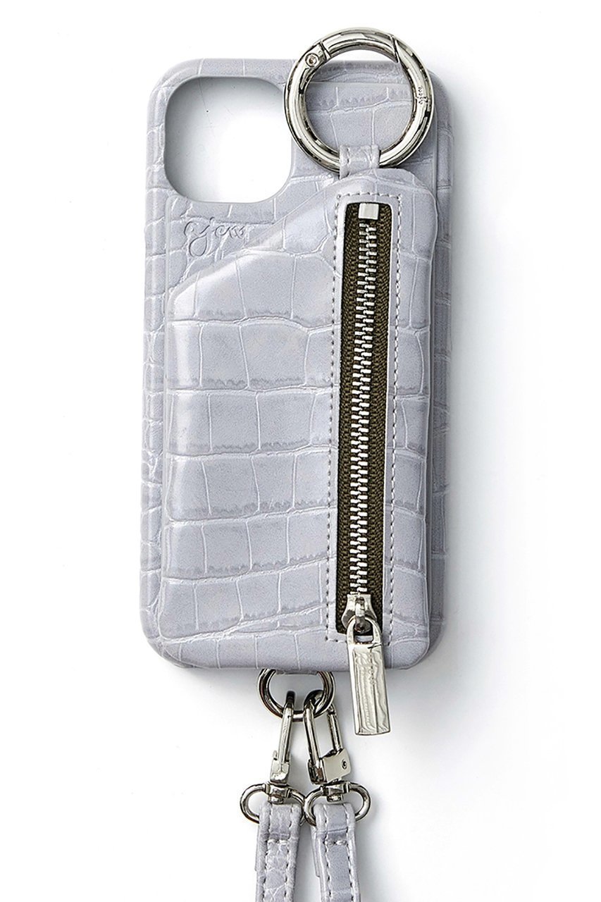 【エジュー/ajew】のiPhone15/15Pro ajew cadenas croco zipphone case shoulder 人気、トレンドファッション・服の通販 founy(ファニー) 　ファッション　Fashion　レディースファッション　WOMEN　iPhone アイフォーン　Iphone　クロコ　Croco　シンプル　Simple　 other-1|ID: prp329100004095260 ipo3291000000027764725