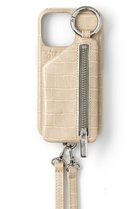 【エジュー/ajew】のiPhone15/15Pro ajew cadenas croco zipphone case shoulder ベージュ|ID:prp329100004095260