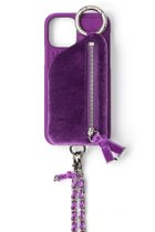 【エジュー/ajew】のiPhone15/15Pro ajew dress case shoulder 人気、トレンドファッション・服の通販 founy(ファニー) ファッション Fashion レディースファッション WOMEN ワンピース Dress ドレス Party Dresses iPhone アイフォーン Iphone サテン Satin ショルダー Shoulder チェーン Chain ベロア Velor ラグジュアリー Luxury リボン Ribbon thumbnail パープル|ID: prp329100004095264 ipo3291000000027764743