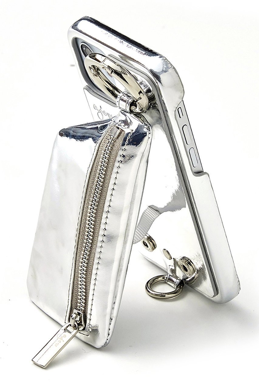 【エジュー/ajew】のiPhone13/13Pro ajew HOLIDAY cadenas zipphone case shoulder 人気、トレンドファッション・服の通販 founy(ファニー) 　ファッション　Fashion　レディースファッション　WOMEN　カメラ　Camera　シルバー　Silver　シンプル　Simple　定番　Standard　ポケット　Pocket　メタル　Metal　iPhone アイフォーン　Iphone　other-2|ID: prp329100004095268 ipo3291000000031415294