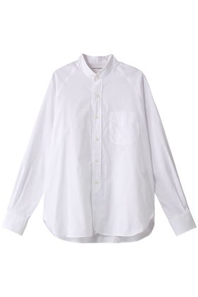 【サイ サイベーシックス/Scye SCYE BASICS】の【UNISEX】【SCYE BASICS】フィンクスコットンOxford Grandad カラーシャツ 人気、トレンドファッション・服の通販 founy(ファニー) ファッション Fashion レディースファッション WOMEN トップス・カットソー Tops/Tshirt シャツ/ブラウス Shirts/Blouses ユニセックス Unisex なめらか Smooth シンプル Simple スリーブ Sleeve ロング Long |ID:prp329100004095278