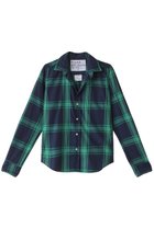 【フランク&アイリーン/Frank&Eileen】のBARRY イタリアンコットン グリーンチェックシャツ 人気、トレンドファッション・服の通販 founy(ファニー) ファッション Fashion レディースファッション WOMEN トップス・カットソー Tops/Tshirt シャツ/ブラウス Shirts/Blouses スリーブ Sleeve チェック Check トレンド Trend ロング Long thumbnail グリーン|ID: prp329100004095298 ipo3291000000027764838