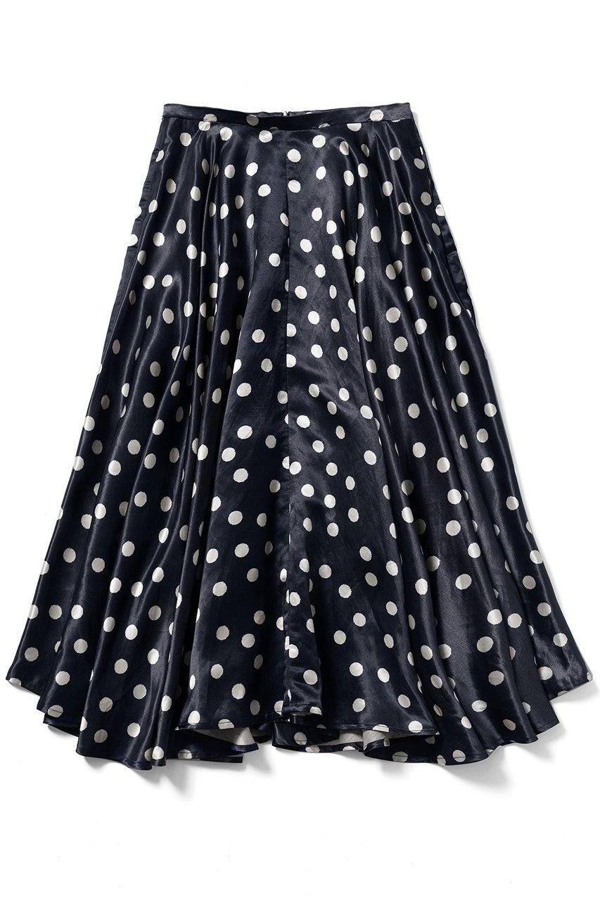 【アロー/aLORS】のJupe Cocinelle インテリア・キッズ・メンズ・レディースファッション・服の通販 founy(ファニー) 　ファッション　Fashion　レディースファッション　Fashion for Women　スカート　Skirts　ロングスカート　Long Skirts / Maxi & Midi Skirts　アシンメトリー　Asymmetrical Style　イタリア　Italy　エレガント 上品　Elegant　ドット　Polka Dot, Dot Pattern　ネップ　Nepp, Slub Yarn　ランダム　Random, Irregular　ロング　Long, Long-Length　ブラック|ID: prp329100004095310 ipo3291000000032895118
