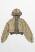 【プランク プロジェクト/PRANK PROJECT】のピグメントレイヤードダブルスウェットパーカー BGE(ベージュ)|ID: prp329100004096649 ipo3291000000036777861