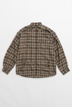 【プランク プロジェクト/PRANK PROJECT】のダメージチェックシャツDamaged Check Shirt BRN(ブラウン)|ID:prp329100004096651