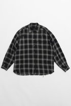 【プランク プロジェクト/PRANK PROJECT】のダメージチェックシャツDamaged Check Shirt C.GRY(チャコールグレー)|ID: prp329100004096651 ipo3291000000036877460
