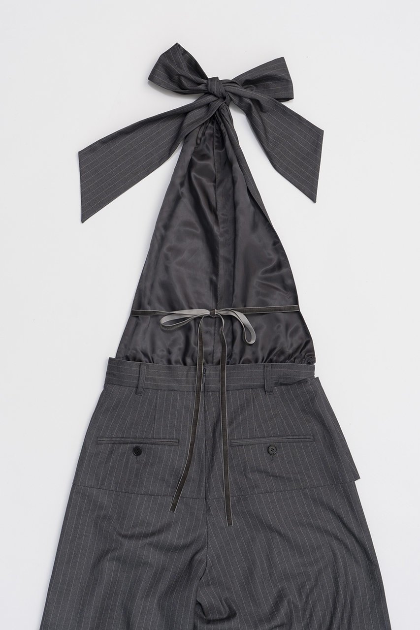 【プランク プロジェクト/PRANK PROJECT】の2WAYジャンプスーツ / 2WAY Jumpsuit 人気、トレンドファッション・服の通販 founy(ファニー) 　ファッション　Fashion　レディースファッション　Fashion for Women　パンツ　Pants & Trousers　コンビ　Combo, Combination Style　ストライプ　Stripe, Striped Pattern　スピンドル　Spindle, Drawcord　スーツ　Suit, Formalwear　ベスト　Vest, Waistcoat　ベルベット　Velvet, Velvety　other-5|ID: prp329100004096652 ipo3291000000035716401