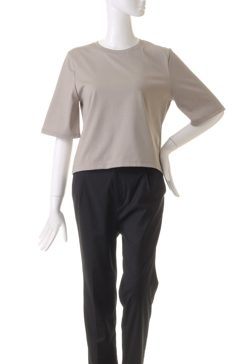 【スタニングルアー/STUNNING LURE】のウルティマコットンTシャツ 人気、トレンドファッション・服の通販 founy(ファニー) 　ファッション　Fashion　レディースファッション　Fashion for Women　トップス・カットソー　Cut & Sew Tops　シャツ・ブラウス・オフィスカジュアル　Elegant Blouses & Button-Ups　ロングTシャツ・Tシャツ　Longline T-Shirts & Tees　カットソー・ベーシックTシャツ　Cut-and-Sewn Tops / Stretch Tees & Basics　ショート　Short, Short Length　スリーブ　Sleeve, Long Sleeve / Short Sleeve　バランス　Balance, Style Balance　再入荷　Restock / Back in Stock　other-2|ID: prp329100004096658 ipo3291000000032703149