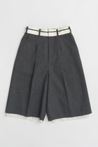【プランク プロジェクト/PRANK PROJECT】のウールハーフパンツWool Half Pants 人気、トレンドファッション・服の通販 founy(ファニー) ファッション Fashion レディースファッション Fashion for Women パンツ Pants & Trousers ショートパンツ・ハーフパンツ High-Waisted & Relaxed Shorts カットオフ Cut-Off Design ストライプ Stripe, Striped Pattern ソックス Socks, Hosiery タイツ Tights, Legwear ツイル Twist, Twisted Detail ハーフ Half, Half-Length メンズ Men's, Menswear thumbnail GRY(グレー)|ID: prp329100004096660 ipo3291000000032817755