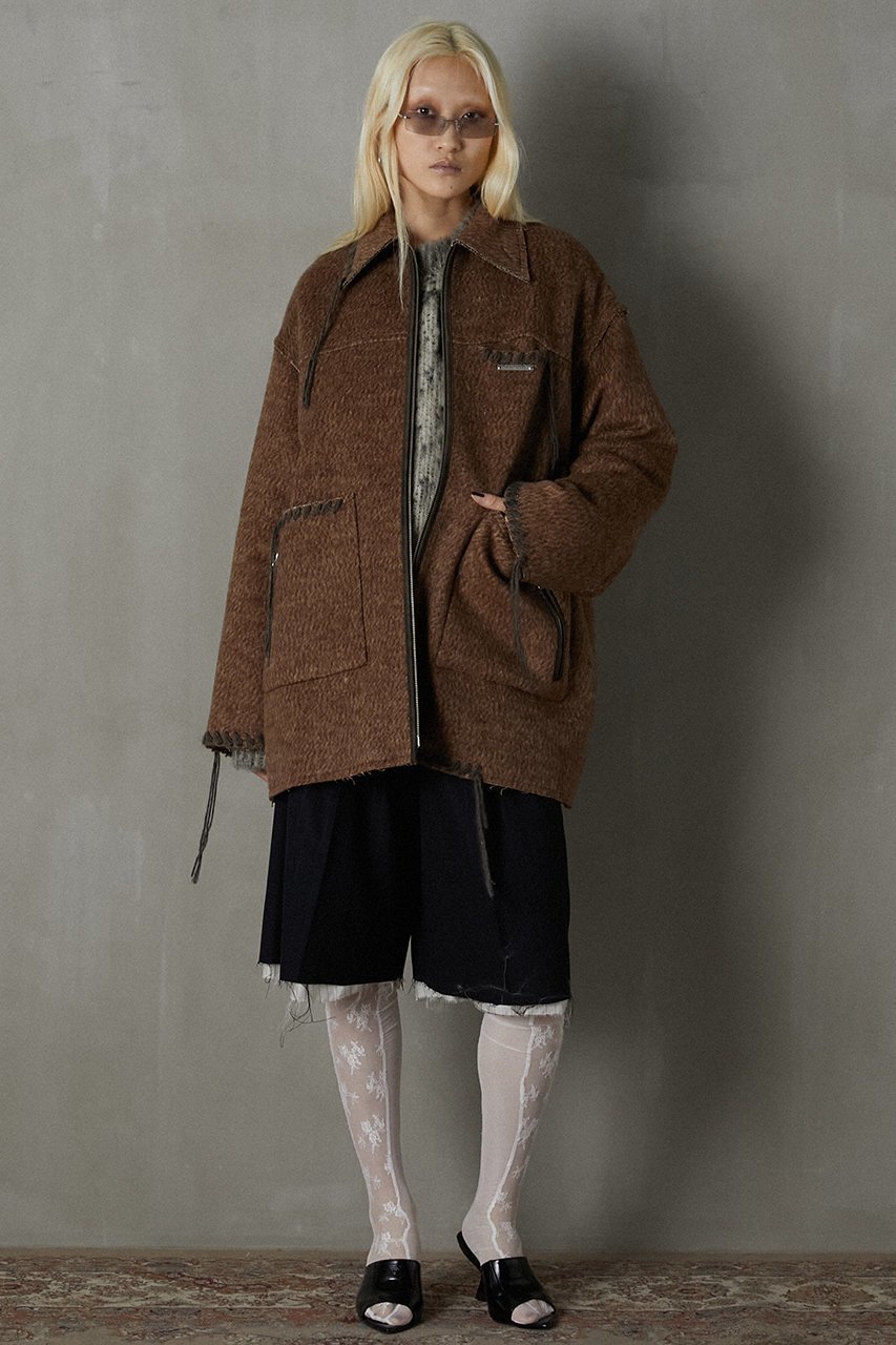 【プランク プロジェクト/PRANK PROJECT】のウールハーフパンツWool Half Pants 人気、トレンドファッション・服の通販 founy(ファニー) 　ファッション　Fashion　レディースファッション　Fashion for Women　パンツ　Pants & Trousers　ショートパンツ・ハーフパンツ　High-Waisted & Relaxed Shorts　カットオフ　Cut-Off Design　ストライプ　Stripe, Striped Pattern　ソックス　Socks, Hosiery　タイツ　Tights, Legwear　ツイル　Twist, Twisted Detail　ハーフ　Half, Half-Length　メンズ　Men's, Menswear　other-8|ID: prp329100004096660 ipo3291000000032817764