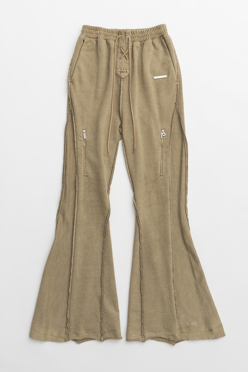 【プランク プロジェクト/PRANK PROJECT】のピグメントフレアスウェットパンツ / Pigment Flare Sweatpants インテリア・キッズ・メンズ・レディースファッション・服の通販 founy(ファニー) 　ファッション　Fashion　レディースファッション　Fashion for Women　パンツ　Pants & Trousers　おすすめ　Recommended / Our Picks　フレア　Flare, Flared　ルーズ　Loose, Oversized　A/W・秋冬　Autumn/Winter　BGE(ベージュ)|ID: prp329100004096664 ipo3291000000034423165