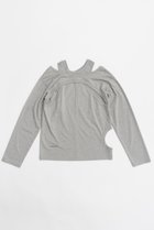 【プランク プロジェクト/PRANK PROJECT】の2WAYカットアウトトップ / 2WAY Cut Out Top GRY(グレー)|ID: prp329100004096665 ipo3291000000032913567