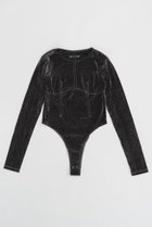 【プランク プロジェクト/PRANK PROJECT】のベロアボディスーツ / Velour Bodysuit GRY(グレー)|ID: prp329100004096666 ipo3291000000032896863