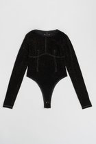 【プランク プロジェクト/PRANK PROJECT】のベロアボディスーツ / Velour Bodysuit D.BRN(ダークブラウン)|ID: prp329100004096666 ipo3291000000032896872