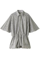 【ドメル/DOMELLE】のモールレース 2WAY ブラウジング ブラウス 人気、トレンドファッション・服の通販 founy(ファニー) ファッション Fashion レディースファッション WOMEN トップス・カットソー Tops/Tshirt シャツ/ブラウス Shirts/Blouses おすすめ Recommend ショート Short スリーブ Sleeve センター Center フェミニン Feminine フロント Front ブラウジング Browsing ボーダー Border レース Race thumbnail ライトグレー|ID: prp329100004096669 ipo3291000000027781792