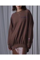 【ローズバッド/ROSE BUD】のビッグスウェット 人気、トレンドファッション・服の通販 founy(ファニー) ファッション Fashion レディースファッション WOMEN トップス・カットソー Tops/Tshirt シャツ/ブラウス Shirts/Blouses パーカ Sweats ロング / Tシャツ T-Shirts スウェット Sweat カットソー Cut and Sewn NEW・新作・新着・新入荷 New Arrivals thumbnail ブラウン|ID: prp329100004096709 ipo3291000000027781929