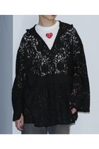 【ローズバッド/ROSE BUD】のレースパーカー 人気、トレンドファッション・服の通販 founy(ファニー) ファッション Fashion レディースファッション WOMEN トップス・カットソー Tops/Tshirt シャツ/ブラウス Shirts/Blouses パーカ Sweats ロング / Tシャツ T-Shirts スウェット Sweat カットソー Cut and Sewn おすすめ Recommend インド India キャミソール Camisole ジャケット Jacket タンク Tank パーカー Hoodie ミックス Mix レース Race NEW・新作・新着・新入荷 New Arrivals 秋 Autumn/Fall 長袖 Long Sleeve thumbnail ブラック|ID: prp329100004096711 ipo3291000000027781935