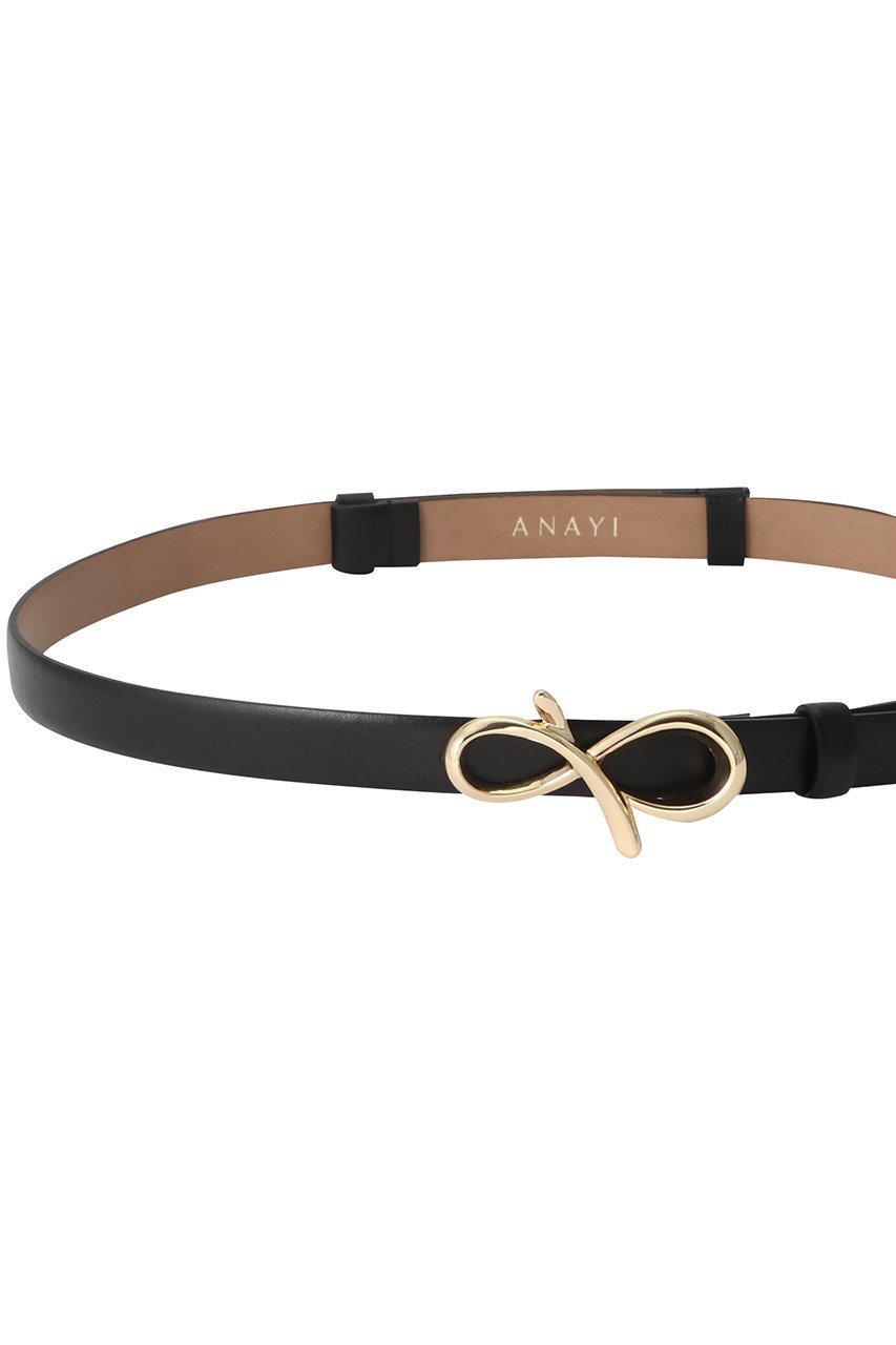 【アナイ/ANAYI】のモチーフバックルBELT 人気、トレンドファッション・服の通販 founy(ファニー) 　ファッション　Fashion　レディースファッション　Fashion for Women　バッグ　Bags　ベルト&ウエストマーク　Belts & Waist Accessories　シンプル　Simple, Minimal　ベーシック　Basic, Essential　メタリック　Metallic, Shiny Finish　モチーフ　Motif, Design Theme　リボン　Ribbon, Bow　人気　Popular, Best Seller　other-3|ID: prp329100004096715 ipo3291000000032837723
