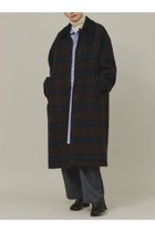 【カレンソロジー/Curensology】の〈C.S.G〉チェックステンカラーコート 人気、トレンドファッション・服の通販 founy(ファニー) ファッション Fashion レディースファッション WOMEN アウター Coat Outerwear コート Coats おすすめ Recommend イタリア Italy クラシック Classic チェック Check デニム Denim フェミニン Feminine ベーシック Basic ロング Long ワイド Wide エレガント 上品 Elegant 冬 Winter 定番 Standard thumbnail ブラウン|ID: prp329100004096721 ipo3291000000027781962