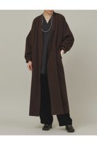 【カレンソロジー/Curensology】のマンテコボトルラインコート 人気、トレンドファッション・服の通販 founy(ファニー) ファッション Fashion レディースファッション WOMEN アウター Coat Outerwear コート Coats イタリア Italy カッティング Cutting シェイプ Shape フォルム Form ロング Long エレガント 上品 Elegant 人気 Popularity 別注 Special Order 定番 Standard thumbnail ブラウン|ID: prp329100004096723 ipo3291000000027781968