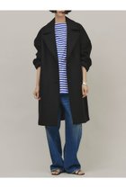 【カレンソロジー/Curensology】のボンディングコート 人気、トレンドファッション・服の通販 founy(ファニー) ファッション Fashion レディースファッション WOMEN アウター Coat Outerwear コート Coats おすすめ Recommend デニム Denim フォルム Form ボトム Bottom ボンディング Bonding ルーズ Loose ロング Long 冬 Winter 秋 Autumn/Fall thumbnail ブラック|ID: prp329100004096725 ipo3291000000027781972