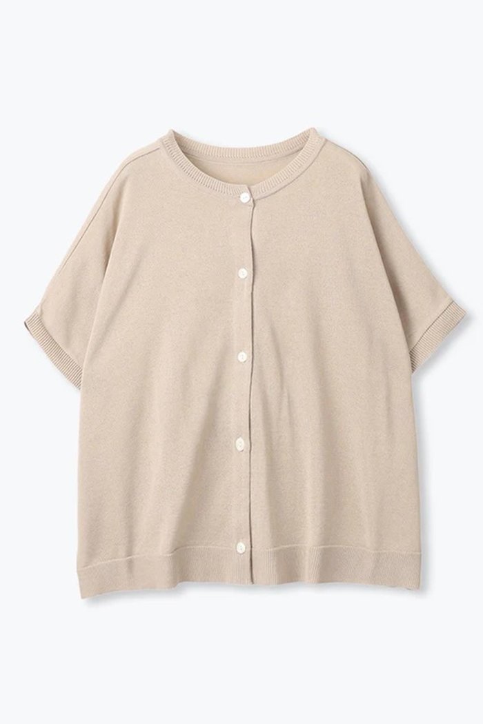 【レリル/lelill】のワイドボーダーショートカーデ インテリア・キッズ・メンズ・レディースファッション・服の通販 founy(ファニー) https://founy.com/ ファッション Fashion レディースファッション Fashion for Women トップス・カットソー Cut & Sew Tops ニット Knit Tops & Sweaters カーディガン・羽織り Layered Style Cardigans おすすめ Recommended / Our Picks カーディガン Cardigan, Knitwear ニットソー Knit-Sewn, Cut & Sew Knit フロント Front, Front Design ワイド Wide, Wide Fit 夏 Summer 抗菌 Antibacterial, Bacteria-Resistant 春 Spring |ID: prp329100004098428 ipo3291000000032950948