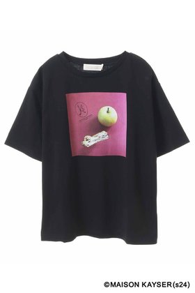 【トランテアン ソン ドゥ モード/31 Sons de mode】の【31 SONS DE MODE×MAISON KAYSER】フォトTシャツ 人気、トレンドファッション・服の通販 founy(ファニー) ファッション Fashion レディースファッション WOMEN トップス・カットソー Tops/Tshirt シャツ/ブラウス Shirts/Blouses ロング / Tシャツ T-Shirts カットソー Cut and Sewn ショート Short スリーブ Sleeve |ID:prp329100004098454