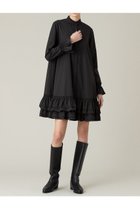 【アルアバイル/allureville】の【LOULOU WILLOUGHBY】ティアードフリルワンピース 人気、トレンドファッション・服の通販 founy(ファニー) ファッション Fashion レディースファッション WOMEN ワンピース Dress チュニック Tunic ギャザー Gather ジャケット Jacket チュニック Tunic フェミニン Feminine フリル Frills NEW・新作・新着・新入荷 New Arrivals thumbnail ブラック|ID: prp329100004098474 ipo3291000000027800561