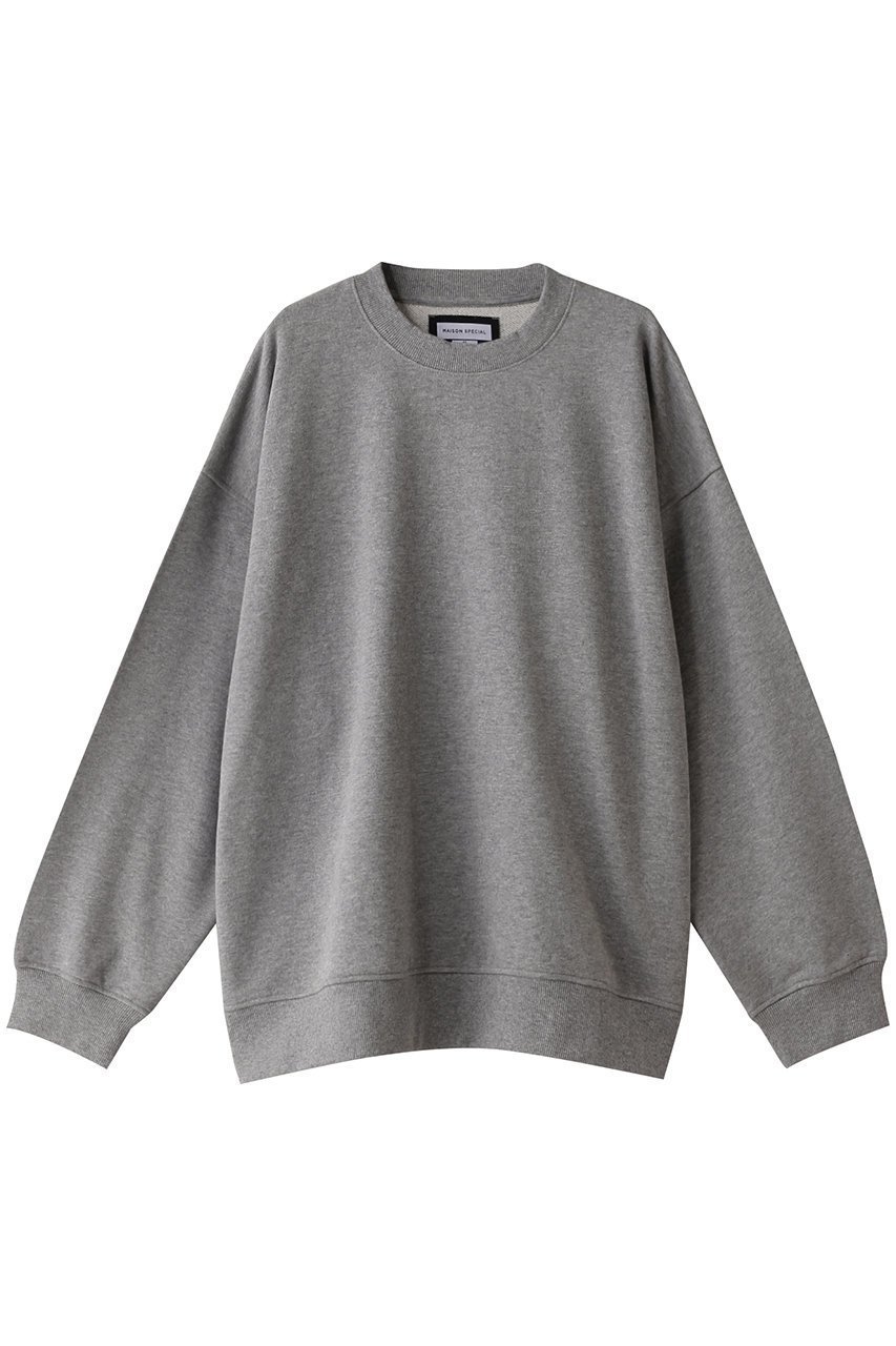 【メゾンスペシャル/MAISON SPECIAL】の【UNISEX】ワンマイルウェアクルーネックスウェット インテリア・キッズ・メンズ・レディースファッション・服の通販 founy(ファニー) 　ファッション　Fashion　レディースファッション　Fashion for Women　トップス・カットソー　Cut & Sew Tops　シャツ・ブラウス・オフィスカジュアル　Elegant Blouses & Button-Ups　レディースパーカー・カジュアルフーディー　Casual Hoodies & Sweatshirts　ロングTシャツ・Tシャツ　Longline T-Shirts & Tees　スウェット・クルーネックトップス　Sweatshirts & Crewnecks / Relaxed Fit Sweat Tops　カットソー・ベーシックTシャツ　Cut-and-Sewn Tops / Stretch Tees & Basics　ユニセックス　Unisex, Genderless　ベーシック　Basic, Essential　GRY(グレー)|ID: prp329100004098485 ipo3291000000032921091