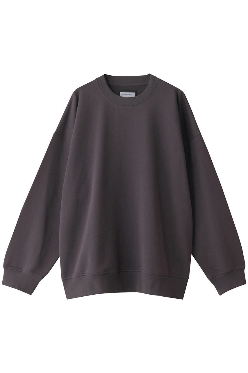 【メゾンスペシャル/MAISON SPECIAL】の【UNISEX】ワンマイルウェアクルーネックスウェット インテリア・キッズ・メンズ・レディースファッション・服の通販 founy(ファニー) 　ファッション　Fashion　レディースファッション　Fashion for Women　トップス・カットソー　Cut & Sew Tops　シャツ・ブラウス・オフィスカジュアル　Elegant Blouses & Button-Ups　レディースパーカー・カジュアルフーディー　Casual Hoodies & Sweatshirts　ロングTシャツ・Tシャツ　Longline T-Shirts & Tees　スウェット・クルーネックトップス　Sweatshirts & Crewnecks / Relaxed Fit Sweat Tops　カットソー・ベーシックTシャツ　Cut-and-Sewn Tops / Stretch Tees & Basics　ユニセックス　Unisex, Genderless　ベーシック　Basic, Essential　C.GRY(チャコールグレー)|ID: prp329100004098485 ipo3291000000032921101